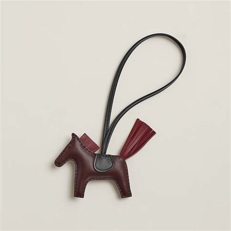 hermes rocking horse charm|hermes rodeo pm price.